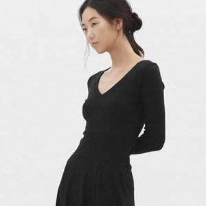 KOTN Deep V-Neck Dress